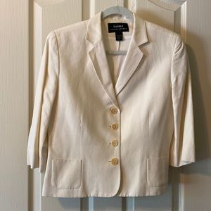 Summer jacket-Ralph Lauren linen and silk jacket.great deal for someone.
